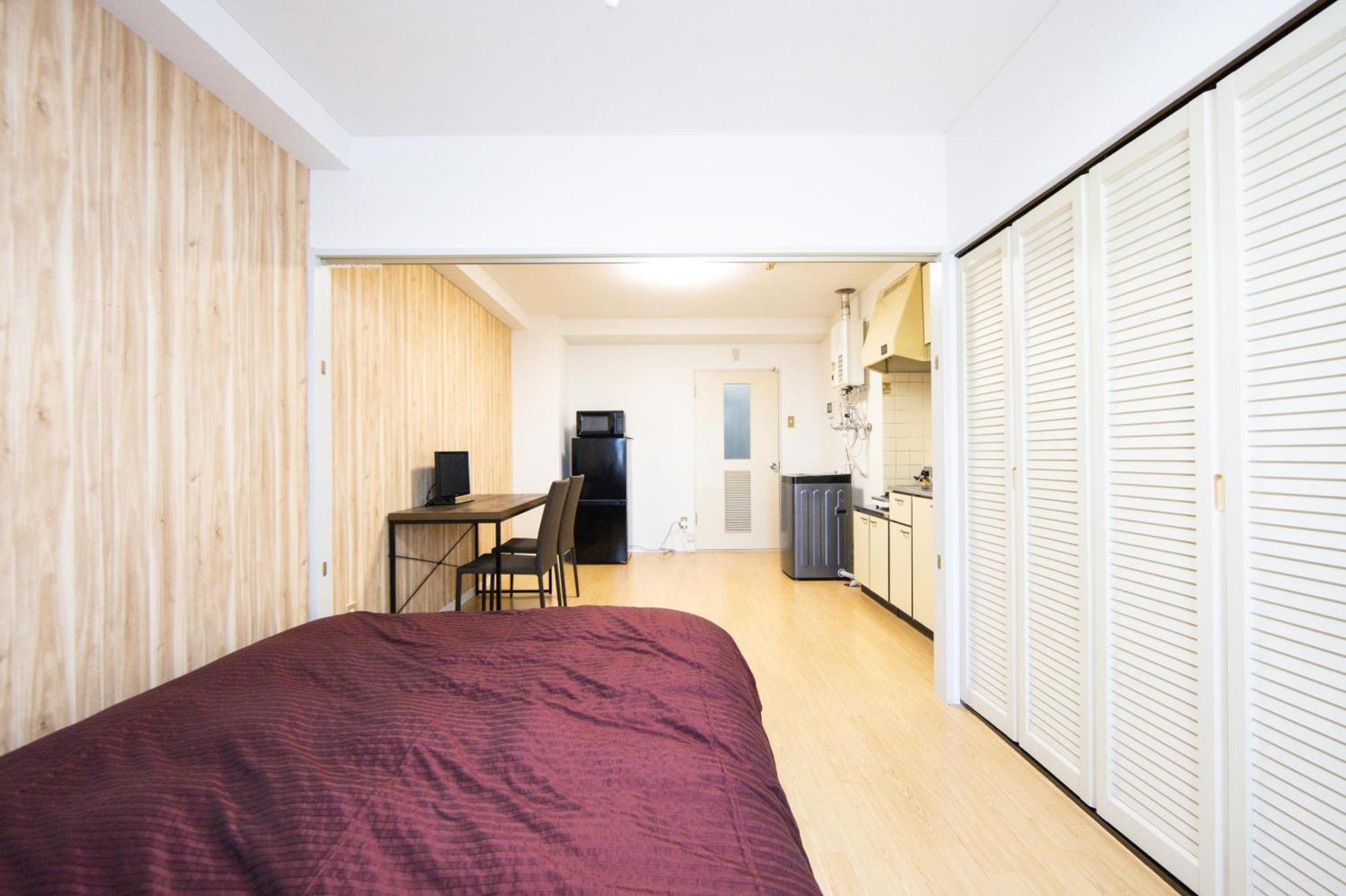 Apartmán ローヤルハイツ菊水駅 Sapporo Exteriér fotografie